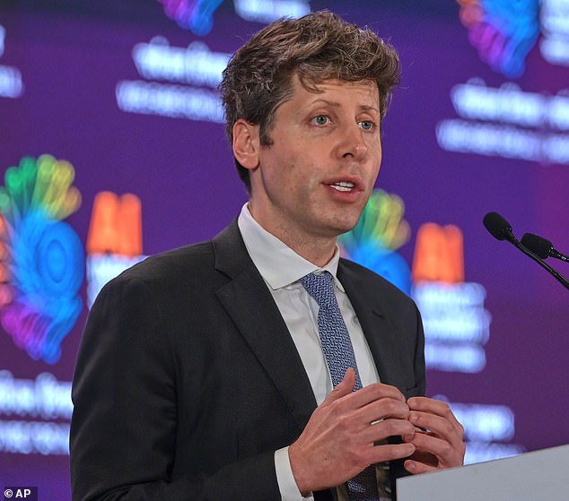 OpenAI has shared plans to make London its largest research hub outside of the US (Pictured: Sam Altman, OpenAI's CEO on February 29, 2026)