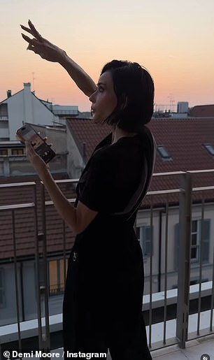 It comes after she said she would never cut her hair