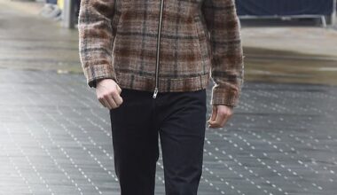 Some of music's biggest names have descended upon Manchester as the city gears up to host its very first BRIT Awards (Host Jack Whitehall pictured yesterday)