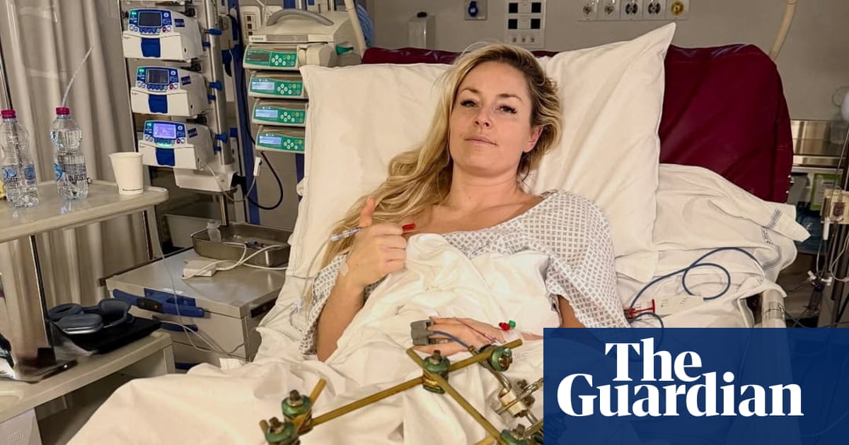 ‘Long, long way to go’: Lindsey Vonn says she’ll have fourth surgery on broken leg | Lindsey Vonn