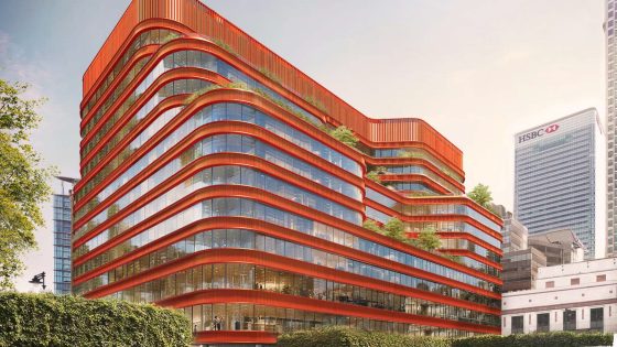 Howells to part-demolish and extend ’90s PoMo building in Canary Wharf