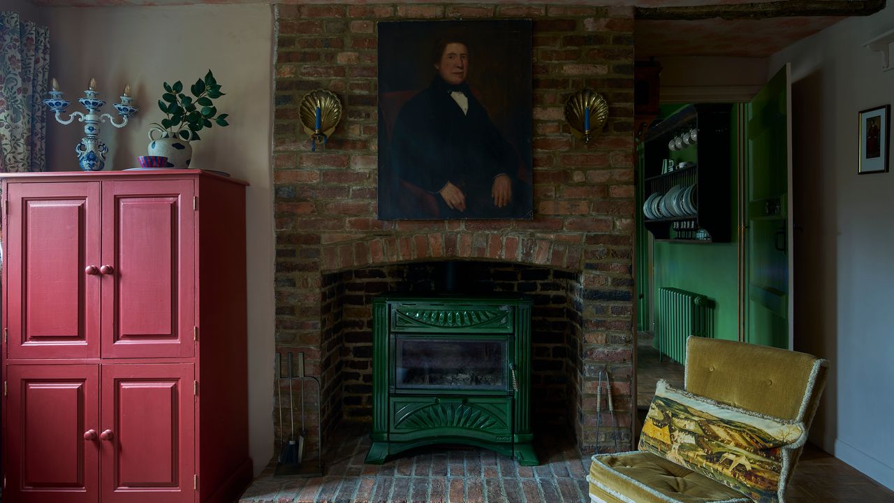 A 19th-century worker's cottage that is saturated with full-fat colour
