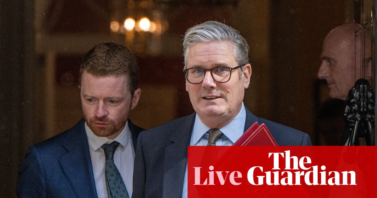 Starmer’s position ‘untenable’ if chief of staff Morgan McSweeney is not fired over Mandelson scandal - UK politics live | Politics