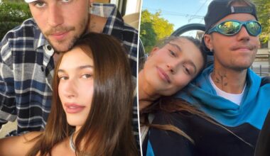 Hailey Bieber gives glimpse into celebration with 'forever Valentine' Justin