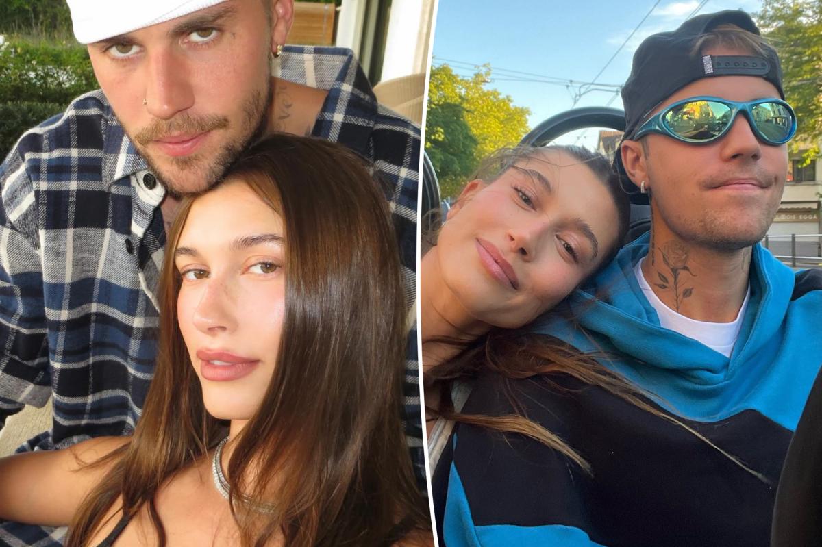 Hailey Bieber gives glimpse into celebration with 'forever Valentine' Justin