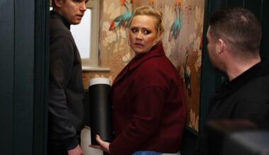 Emmerdale's Robert and Tracy caught in the toilets up to no good together | Soaps