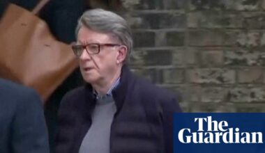 Mandelson accuses police of arresting him over ‘baseless’ claims he planned to flee abroad | UK news