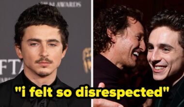 People Are Disgusted Over Matthew McConaughey’s "Childish" Prank On Timothée Chalamet - BuzzFeed
