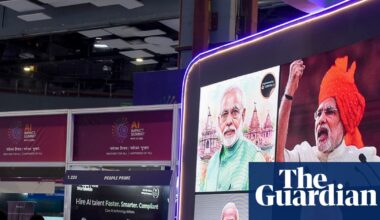 Tech billionaires fly in for Delhi AI expo as Modi jostles to lead in south | AI (artificial intelligence)