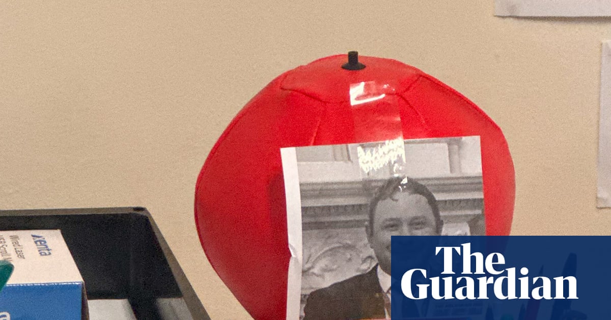 Local reporter ‘shocked’ over picture of his face on punchbag at UK town hall | Local government