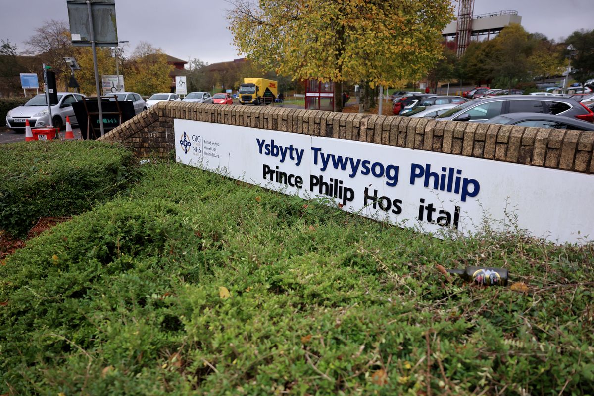 Prince Philip Hospital in Llanelli