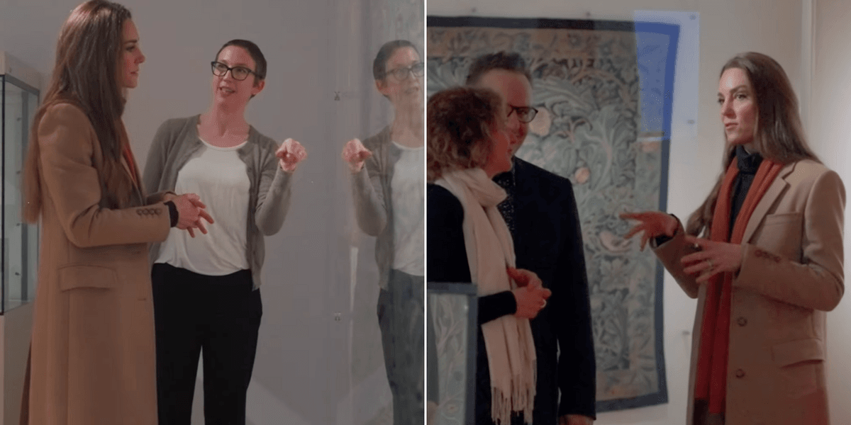 Kate Middleton 'inspired by creativity' as she showcases stylish winter outfit