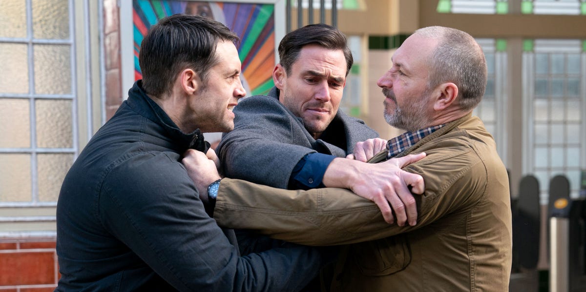 EastEnders Joel aftermath revealed as Mark and Ross clash again