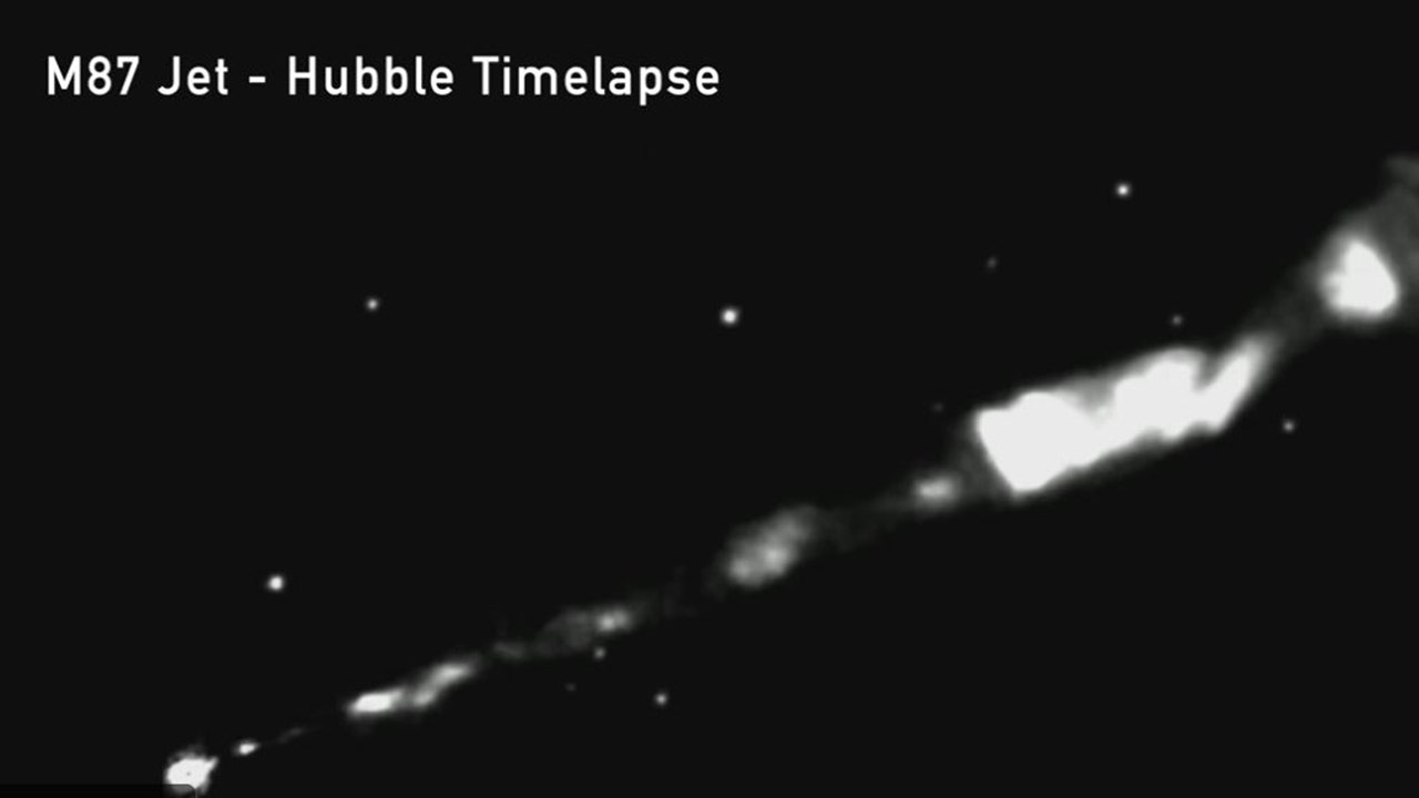 Scientists trace 3,000-light year cosmic jet to first black hole ever imaged