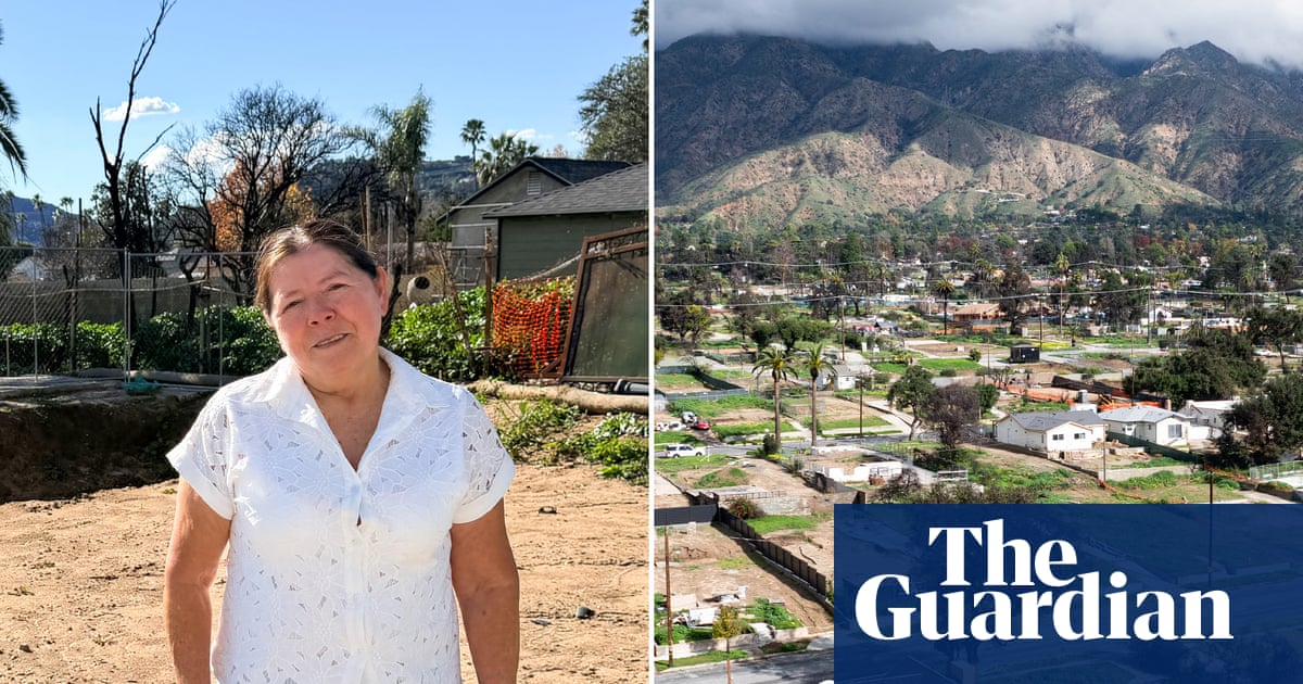 Their homes burned in the LA wildfires. A year later, thousands still can’t return | Los Angeles