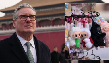 Seven Labubu stores to open in Britain after Keir Starmer's China visit