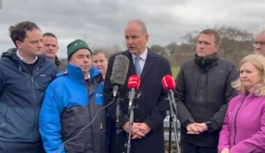 Ireland weather flood warnings: Eight counties under Status Yellow alerts and river levels expected to peak over next 24 hours