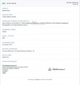 Tecno Spark 50 5G at TÜV (left) and Carlcare (right)