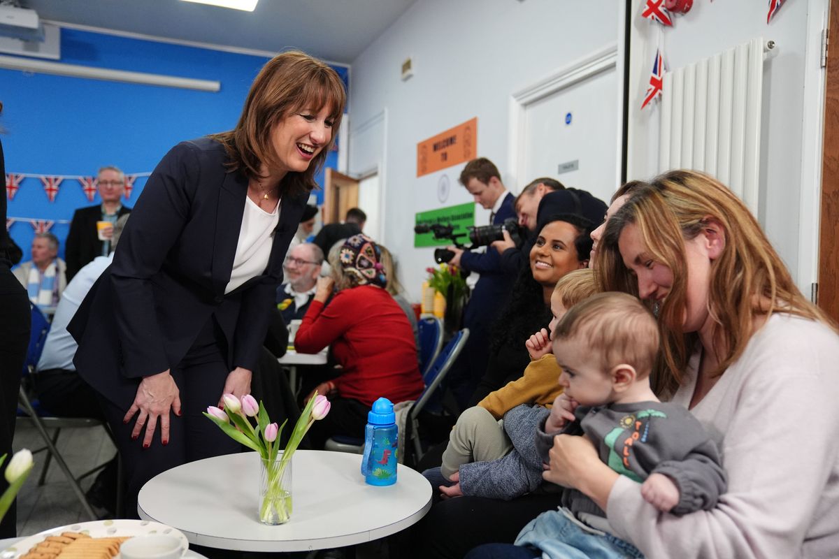 Rachel Reeves said every child born in this country deserves a fair chance to build a life