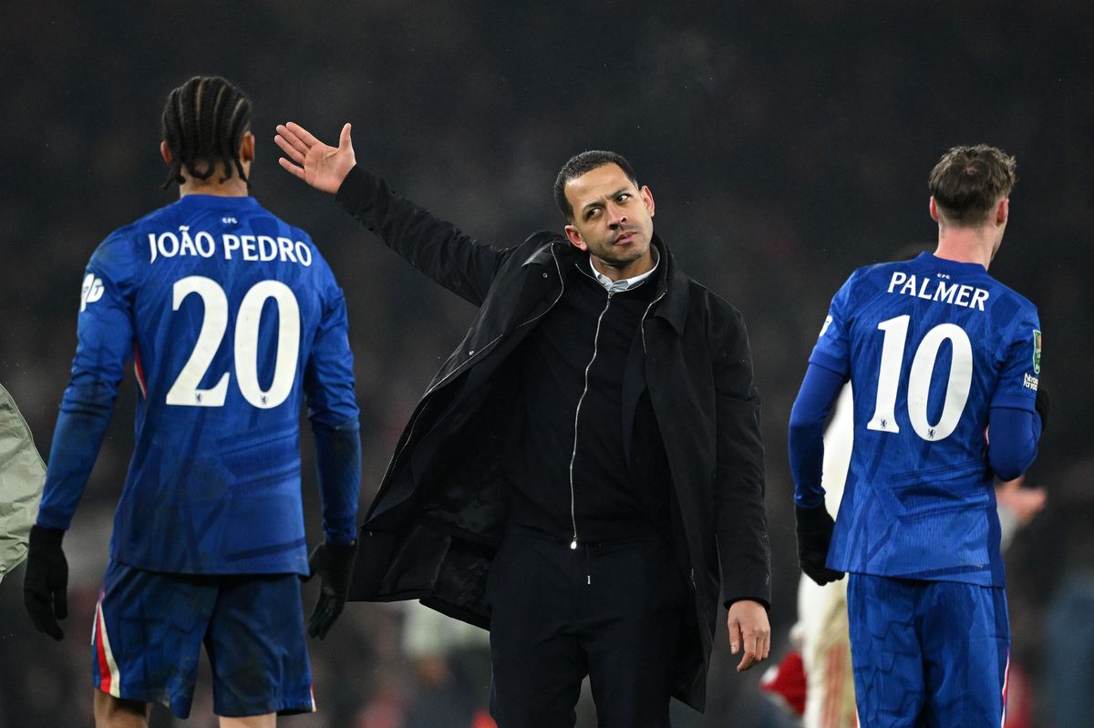 Liam Rosenior after Chelsea's 1-0 defeat to Arsenal in the Carabao Cup