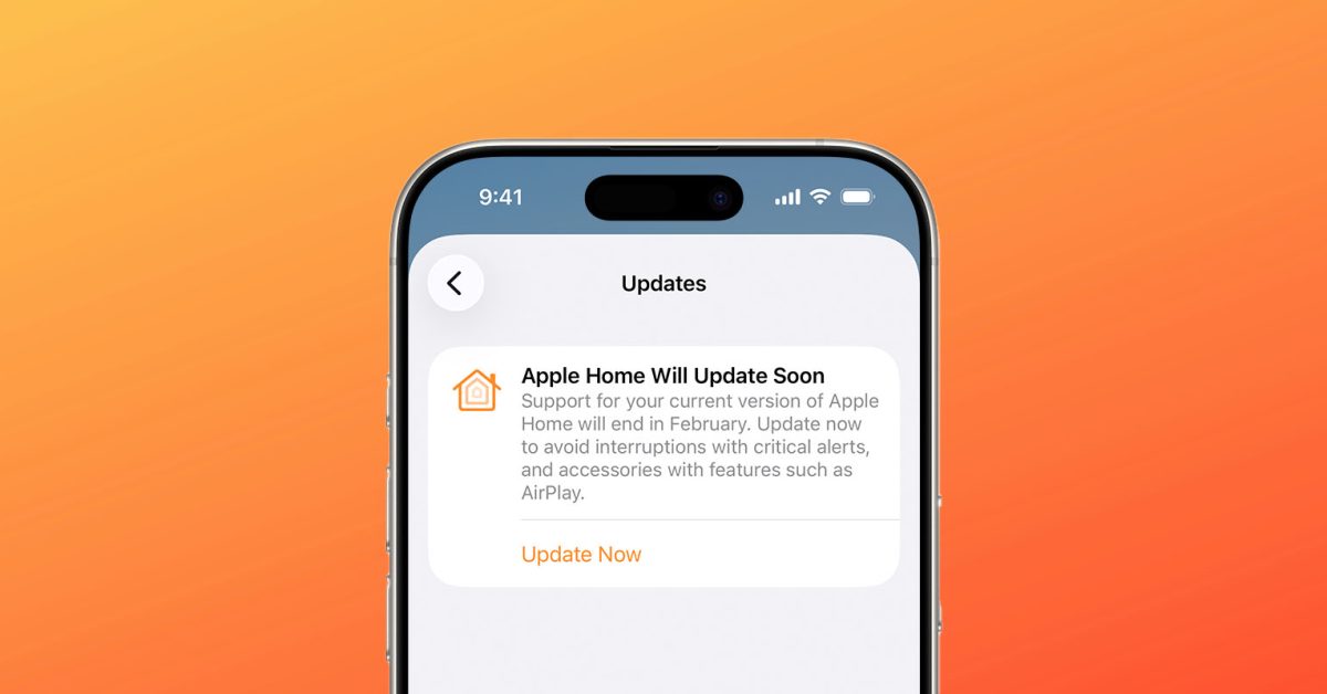 PSA: Check your Apple Home is up to date in the next few days