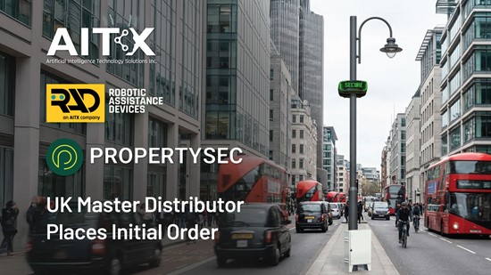 AITX's RAD UK Master Distributor Secures First Order