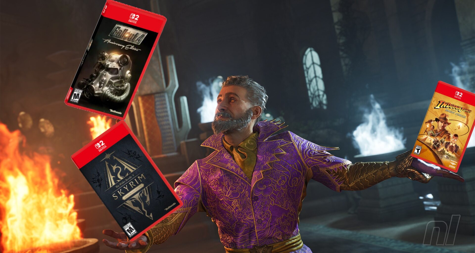 Oblivion, Skyrim And Fallout Switch 2 Physicals Will All Be Code-In-A-Box, Bethesda Confirms