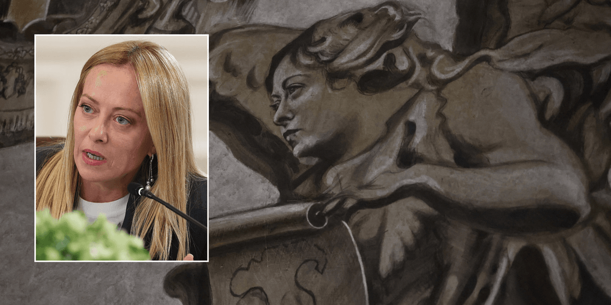 Artist ordered to scrub off face on painting after angel shared resemblance to Italian Prime Minister