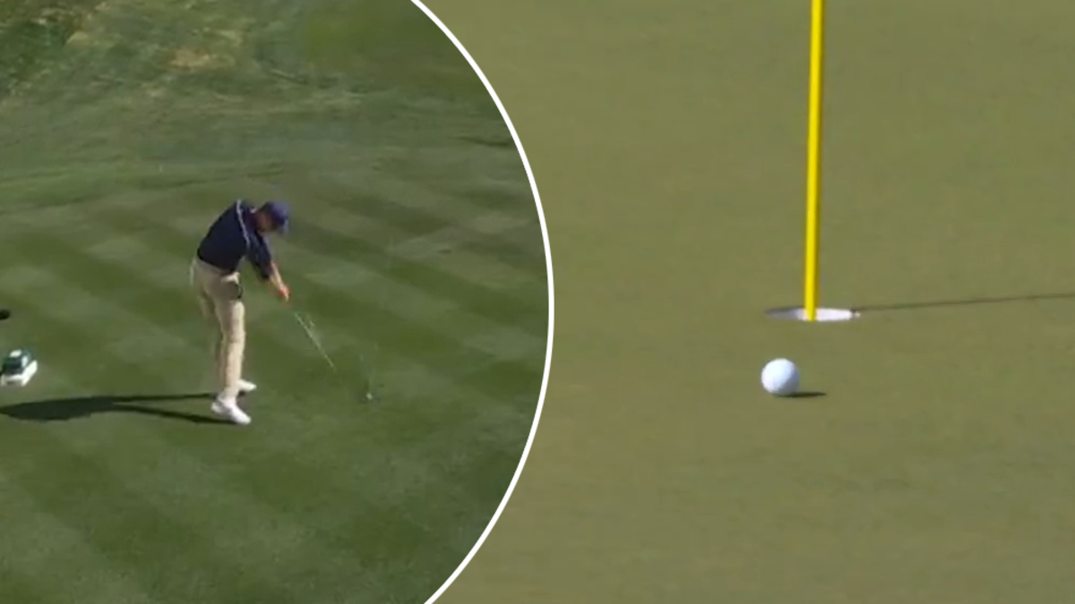 Australia's Cam Davis narrowly misses hole-in-one shot at Phoenix Open, video