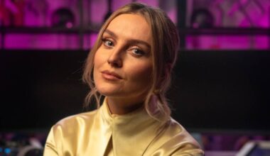 LONDON, ENGLAND - APRIL 13:  Jesy Nelson seen attending a Jesy Nelson music video screening at Everyman Screen on the Green on April 13, 2023 in London, England. (Photo by Ricky Vigil M / Justin E Palmer/GC Images)