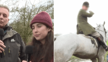 Chris Packham slammed after he and step-daughter Megan McCubbin 'harass' huntsmen for five hours