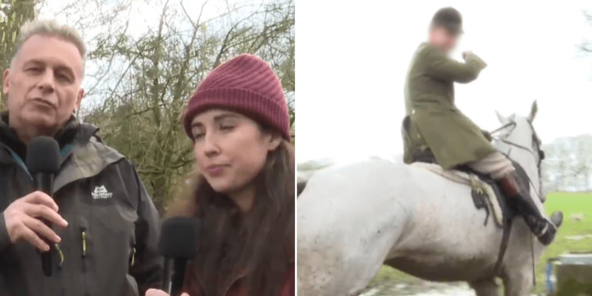 Chris Packham slammed after he and step-daughter Megan McCubbin 'harass' huntsmen for five hours