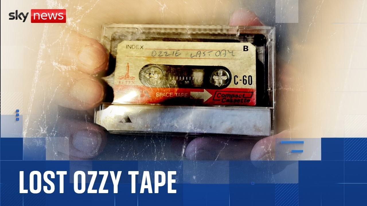 Ozzy Osbourne tape found after 46 years - YouTube