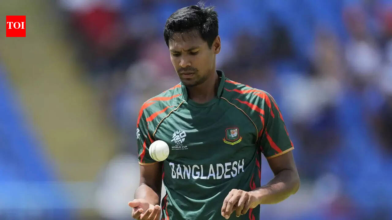 Mustafizur Rahman posts one-word message, trophy in hand | Cricket News
