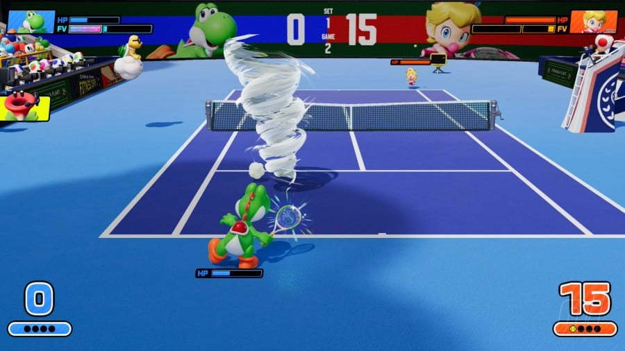 Mario Tennis Fever Review - Screenshot 2 of 7