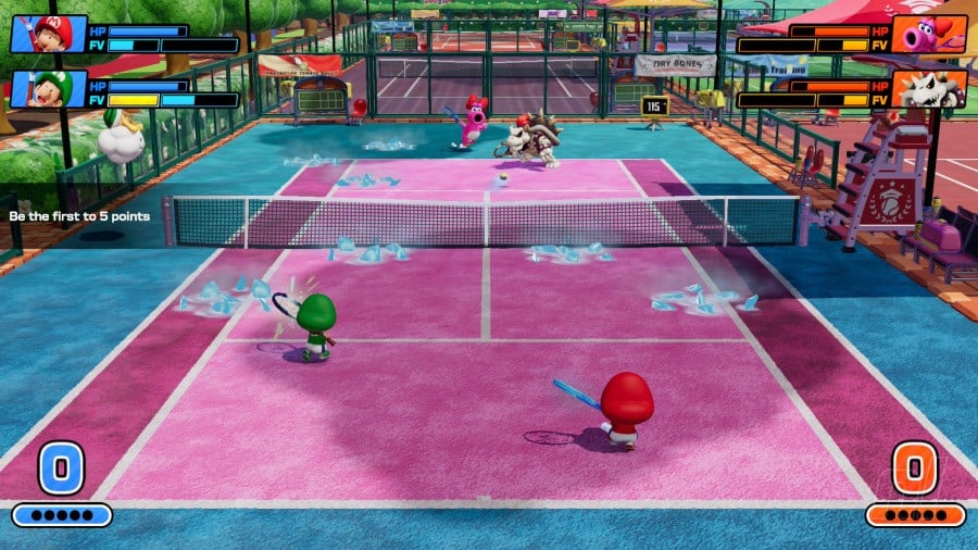 Mario Tennis Fever Review - Screenshot 3 of 7