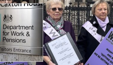 State pension outrage as Labour rejects Waspi women compensation petition AGAIN