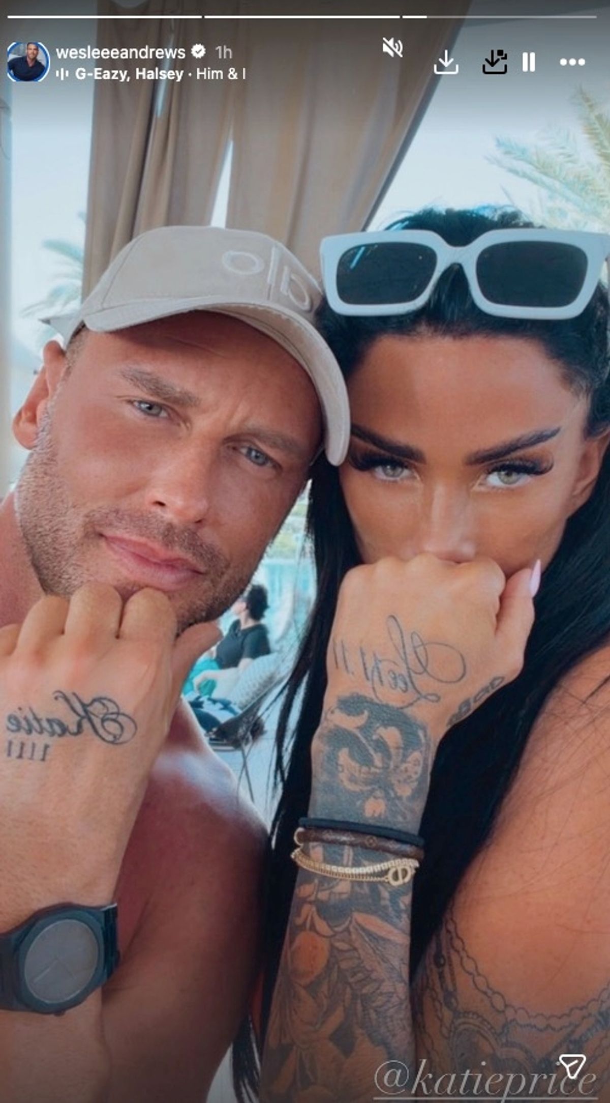 The two got married in January 2026