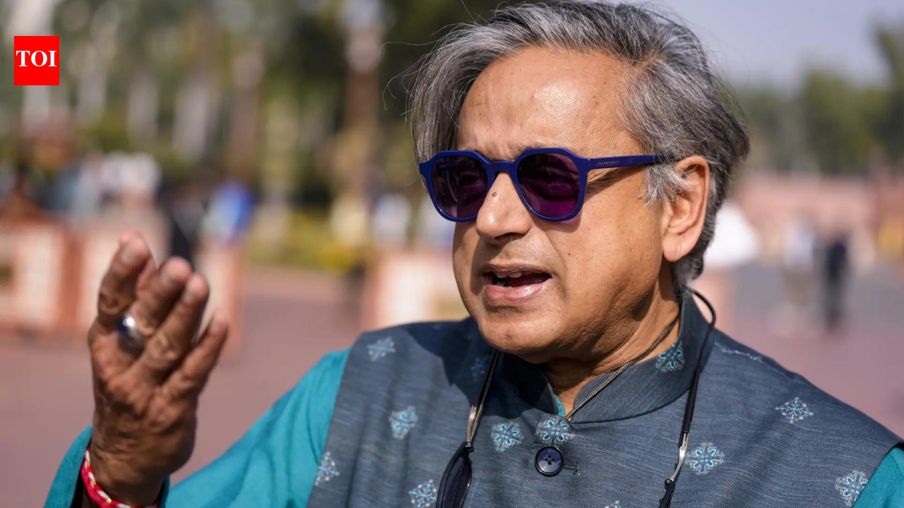'Neither my language nor my voice': Shashi Tharoor flags fake AI video claiming he praised Pakistan’s T20 World Cup boycott | India News