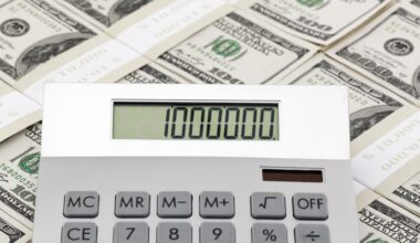 Calculator on american dollars.