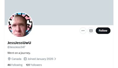 This X account looked like it belonged to the Tumbler Ridge shooter. It was a hoax