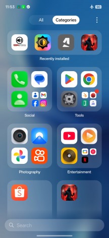 App drawer - Realme P4 Power review