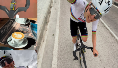 Even on a coffee ride, Tadej Pogačar is putting out outrageous power numbers