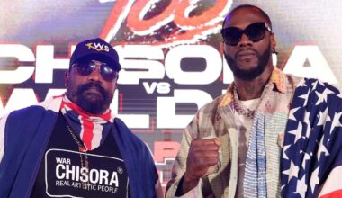 David Price picks a winner in Chisora vs Wilder after facing Del Boy: “Maybe I’m wrong”