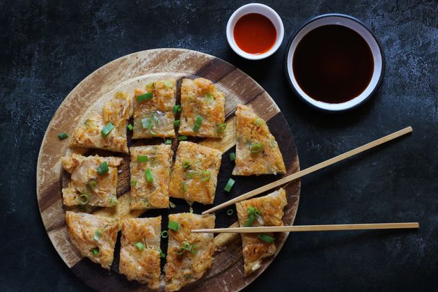 Healthy eating: ‘Instead of sugar-coated white carbs on Pancake Tuesday, we’re making tangy, badass kimchijeon’