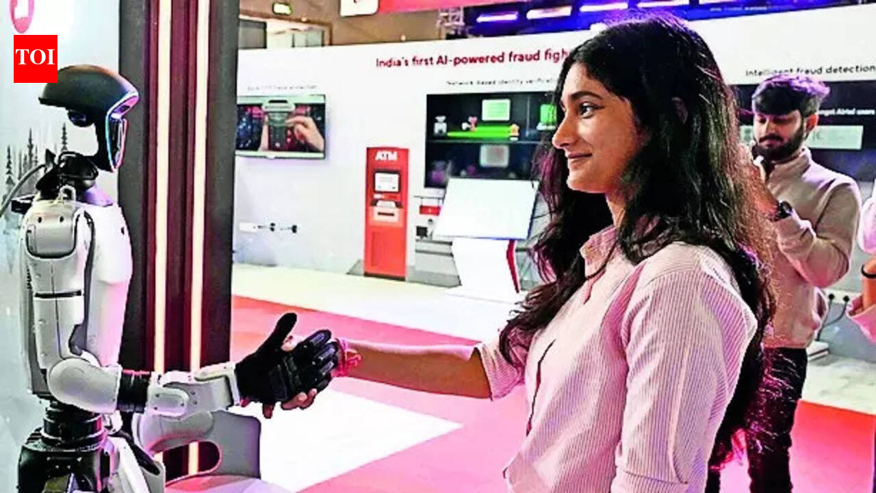 From robots in healthcare to drones scanning crops, it's India story at work | India News