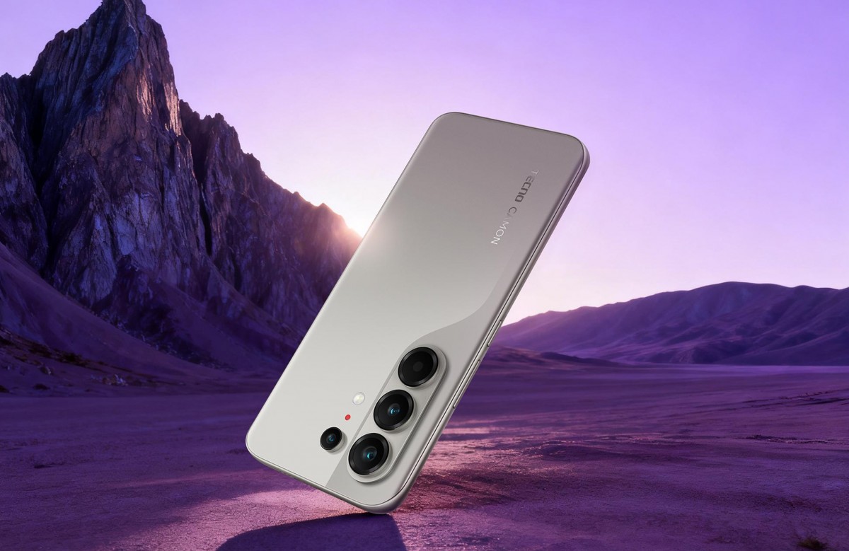 Camon 50 Pro in Nebula Ttanium