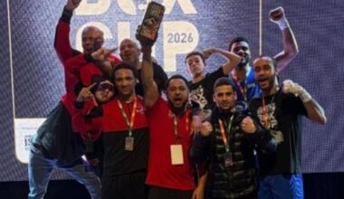 Yasin Saddiq at Barton Hill Boxing Club