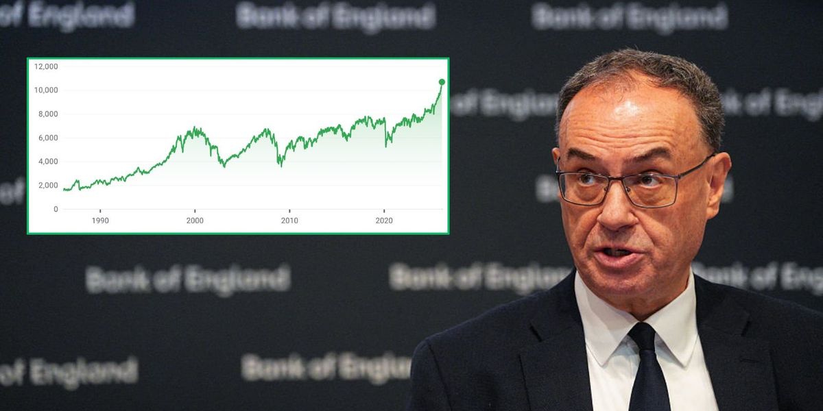 Ftse 100 surges to RECORD high after inflation figures released