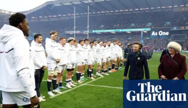 ‘Princess Anne thought I was Joe Marler’: Heyes mixed up in case of mistaken identity | England rugby union team